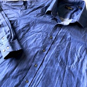 Sleek long sleeve button, Club Room 17 35/36 Tall